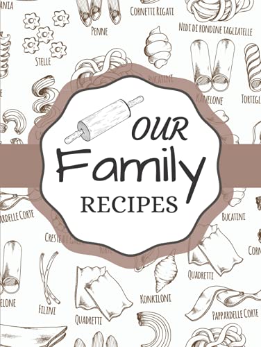 Our Family Recipes paperback cover