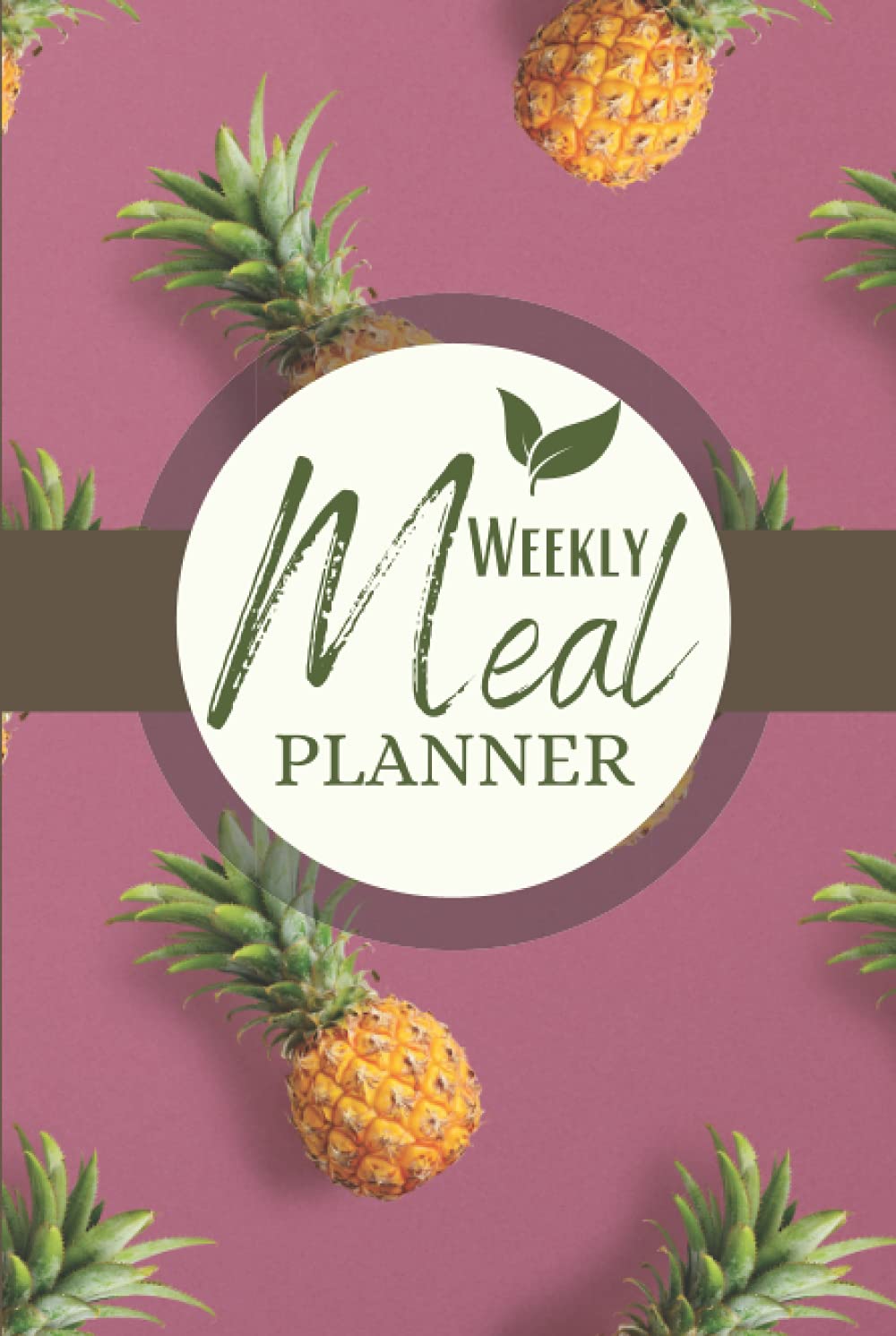 Weekly Meal Planner paperback cover